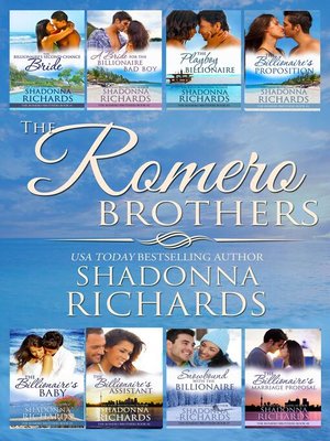 cover image of The Romero Brothers Complete Series (Billionaire Romance) Books 1-8